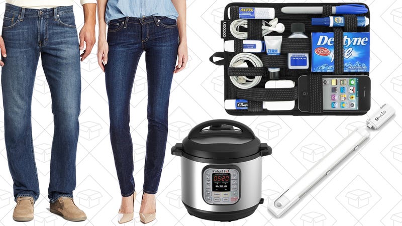 Illustration for article titled Today's Best Deals: Amazon Jeans Sale, InstantPot, Grid-It, and More