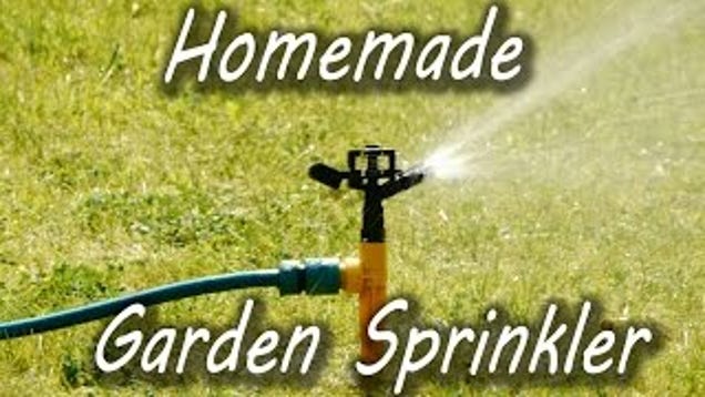 Make a Simple Garden Sprinkler from a Plastic Bottle
