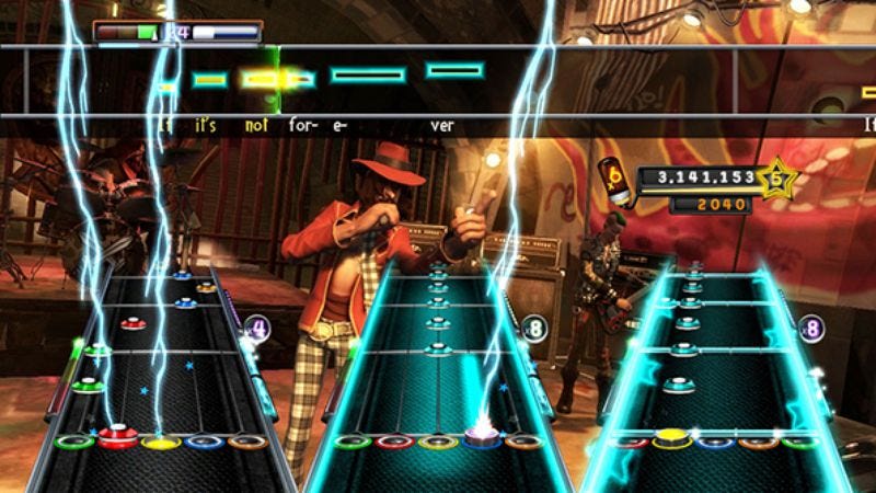 Illustration for article titled Activision releases full Guitar Hero 5 track list