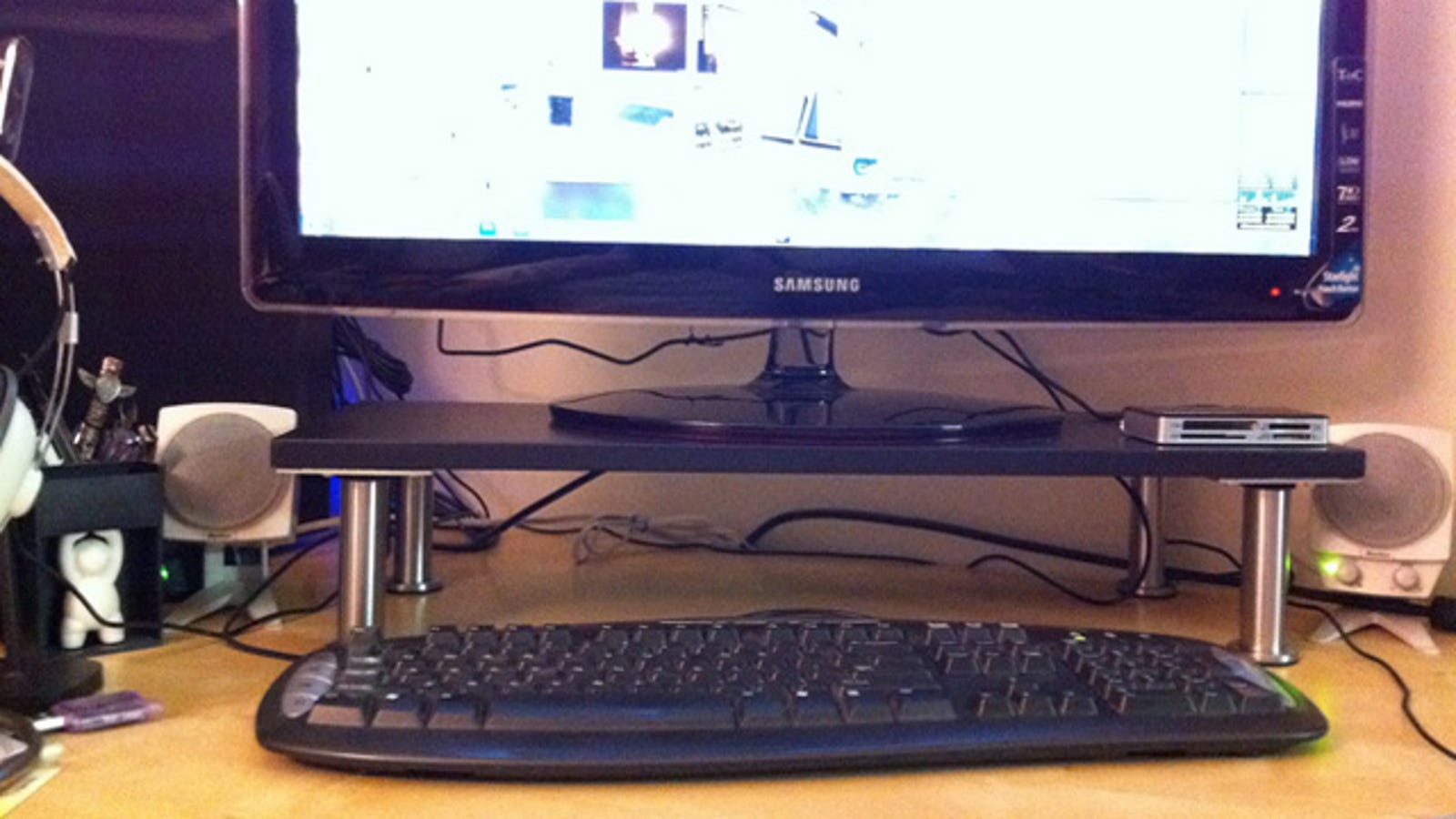 DIY Ikea Monitor Stand for 12