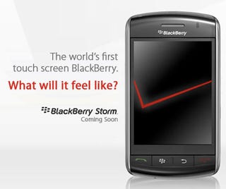 Illustration for article titled Verizon's BlackBerry Storm Sign-Up Page Is Live