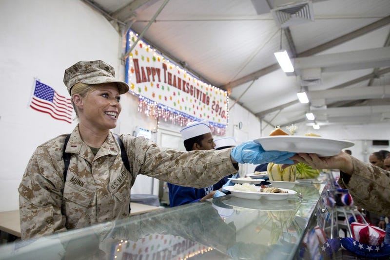 Illustration for article titled Thankful For Her Service