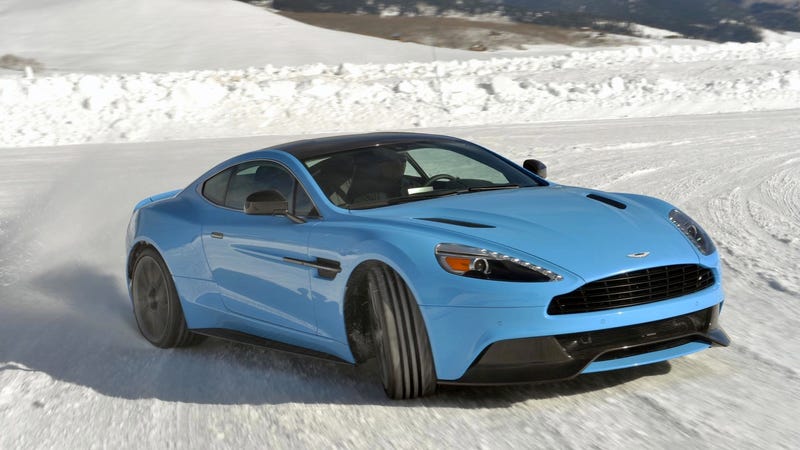 Aston Martin Just Built An Ice Track In Colorado And It S