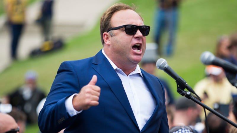 Jones, bellowing bullshit at the 2016 Republican National Convention