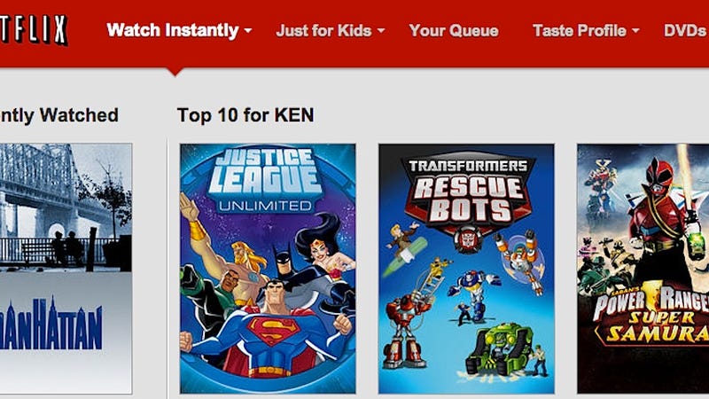 cartoons that used to be on netflix