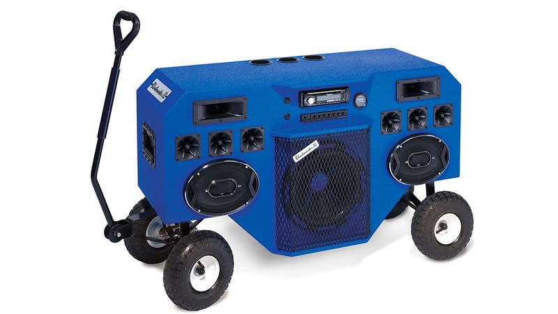 Illustration for article titled This Speaker-Packed Wagon Redefines A Party On Wheels