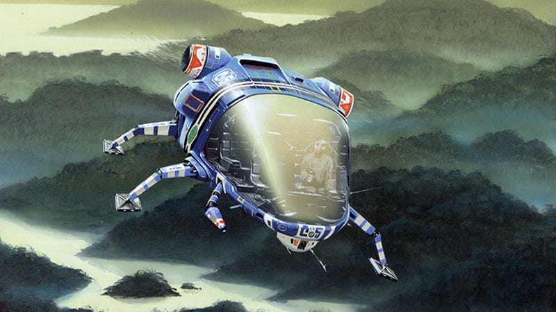 The Word for World is Forest, cover illustration by Peter Elson