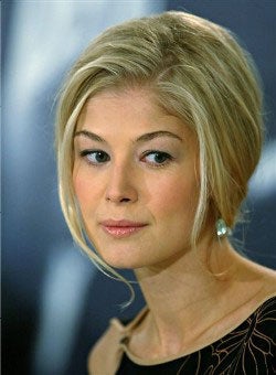 Illustration for article titled Starlet Rosamind Pike To Suffer As Vain Surrogate