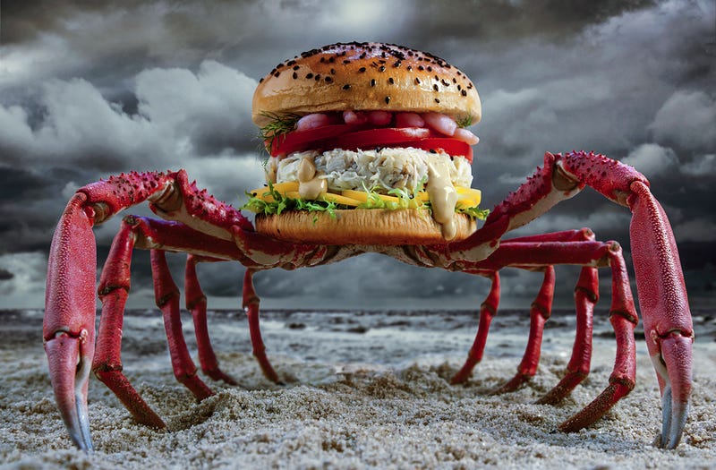 Illustration for article titled These unreal burgers may be inedible but I want to eat them all anyway