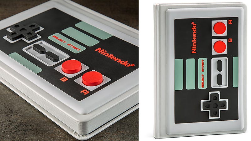 Illustration for article titled This NES Controller Notebook Is the Perfect Place to Jot Down Cheat Codes