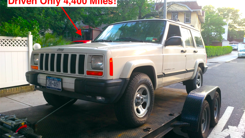 Someone Just Snagged The Jeep Cherokee Barn Find Of The Century
