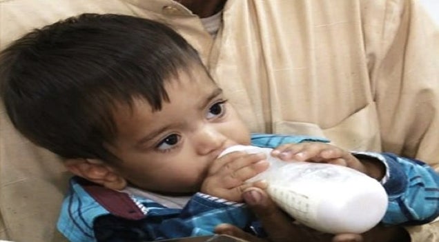 9-Month-Old Baby Accused of Trying to Murder Police in Pakistan