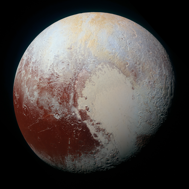 New, Insanely High-Resolution Pluto Images Include More Color—and Weird Snakeskin Textures