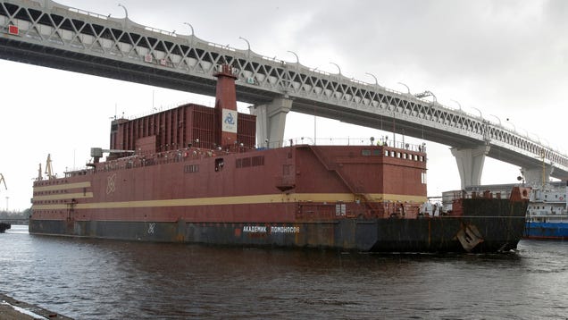 Russia's Floating Nuclear Power Plant Has Hit the Sea