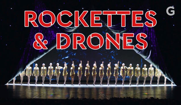 How a Swarm of Blinking Drones Ended Up in the Rockettes' Christmas Spectacular