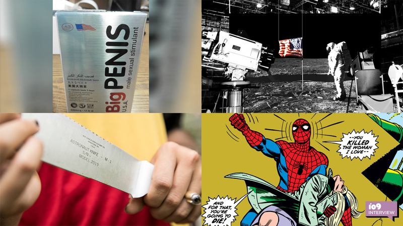 Clockwise from top left: FDA; NASA/Getty/Elena Scotti (Gizmodo); Gil Kane, John Romita Sr., Tony Mortellaro, Dave Hunt, and Artie Simek (Marvel Comics); Tommy Kearns.