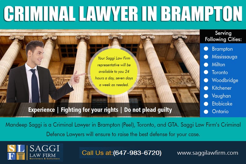 Illustration for article titled Criminal lawyer in Brampton