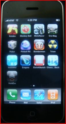 Illustration for article titled Apple iPhone Games Officially Live
