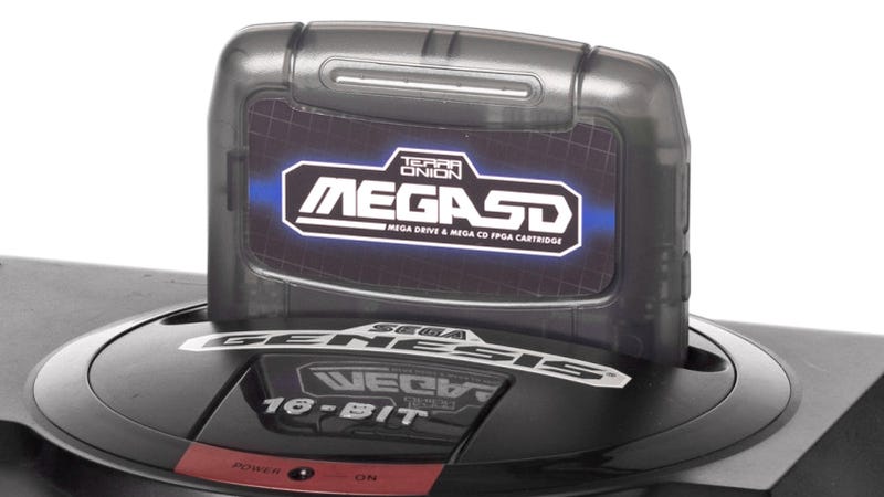 Illustration for article titled The Clunky Sega CD Has Been Replaced By a Single Pricey Cartridge