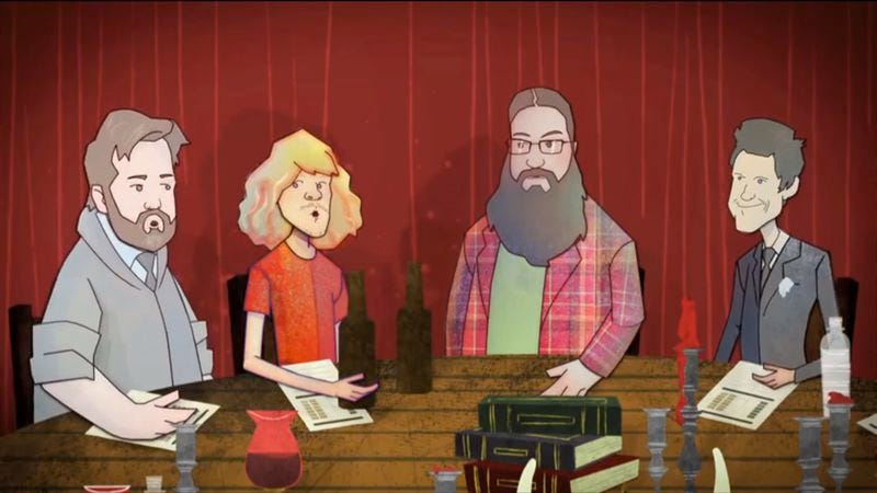 Illustration for article titled Feast thine eyes on Dan Harmon's animated Dungeons & Dragons campaign