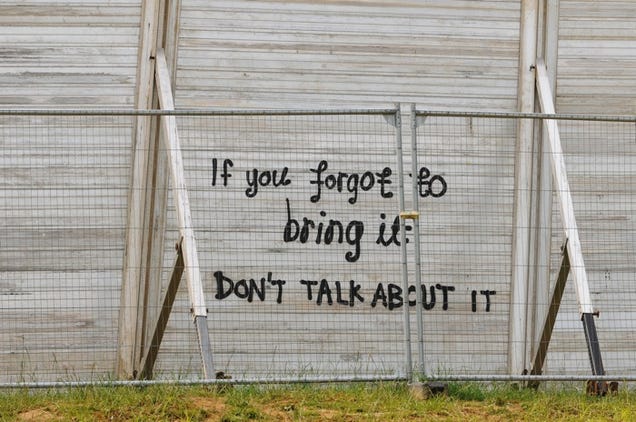 Oh, It's Already Been Broughten, Glastonbury