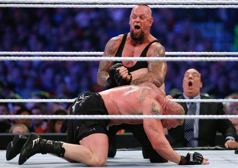 Illustration for article titled A Lot Of People Made Money Betting Against Undertaker At WrestleMania