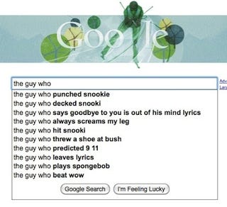 Illustration for article titled Fun With Google Suggest, Snooki Punch Edition