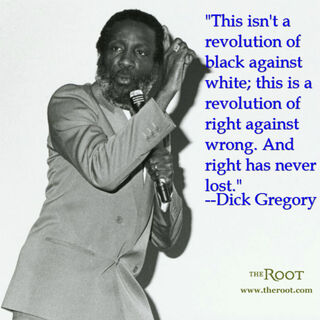 Dick Gregory (Wikimedia Commons)