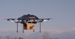 Illustration for article titled Amazon to FAA: We Might Just Take Our Delivery Drones Elsewhere