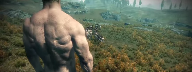 Illustration for article titled 50 Naked Men Fight To The Death In Skyrim, Because Mods
