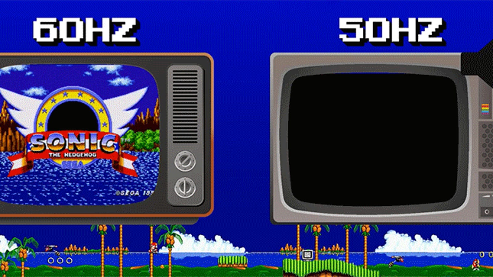 Por qué Sonic corría más rápido en Ámerica que en Europa