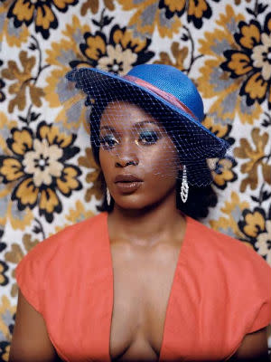 Qusuquzah, Une TrĂŠs Belle NĂŠgresse 2, 2012. C-print, artwork at Lehmann Maupin. (Courtesy of Art Basel)Â