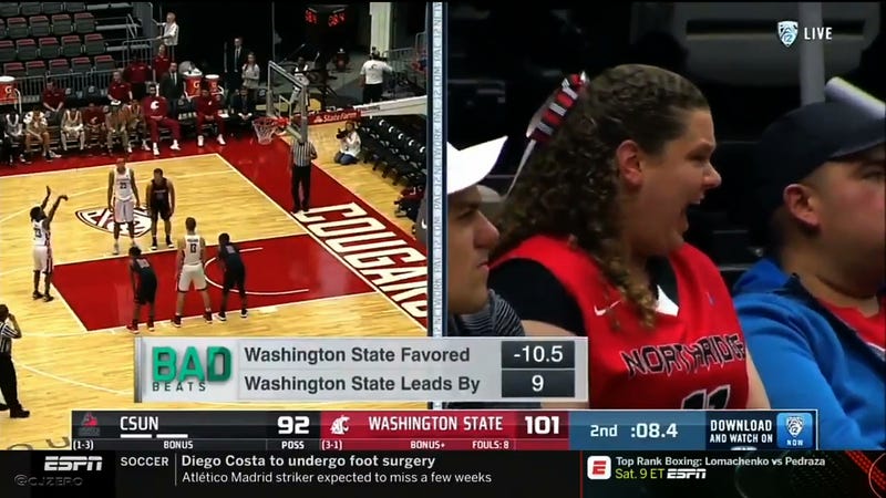 Cal State Northridge Basketball Fan Shrieks Like She S Dying During Free Throws All World Report