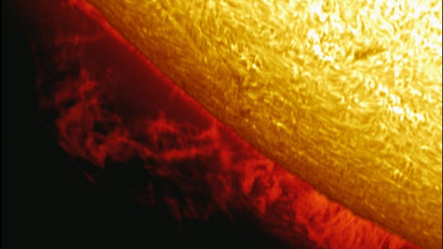Solar Eruptions Captured By DiY Astronomer