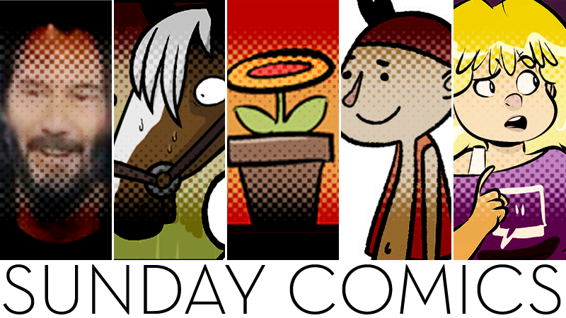Illustration for article titled Sunday Comics: I'm Just Looking