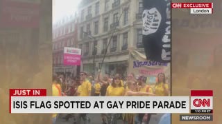 CNN Mistakes Dildo-Covered Flag at Pride Parade for ISIS Flag