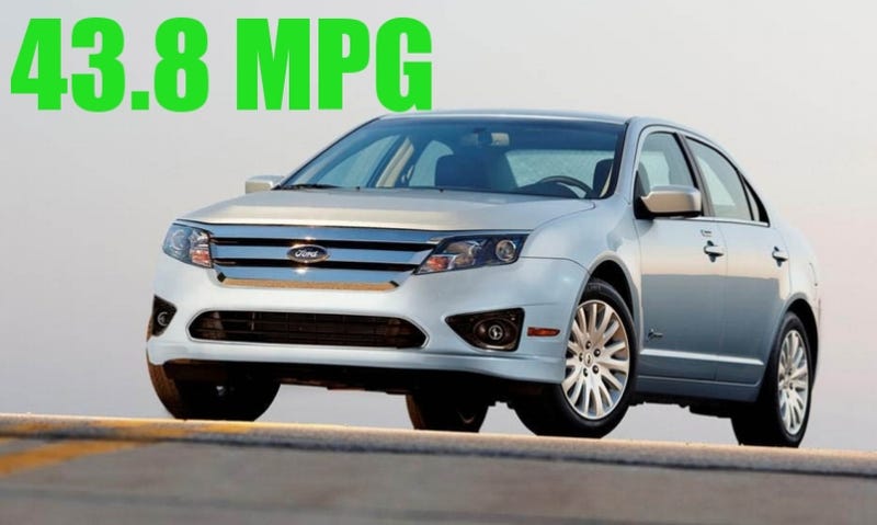 Ford fusion hybrid mpg rating #7