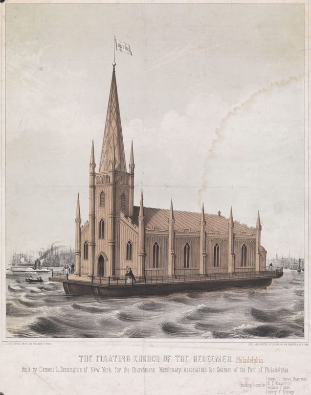 These Churches Are Floating on Water