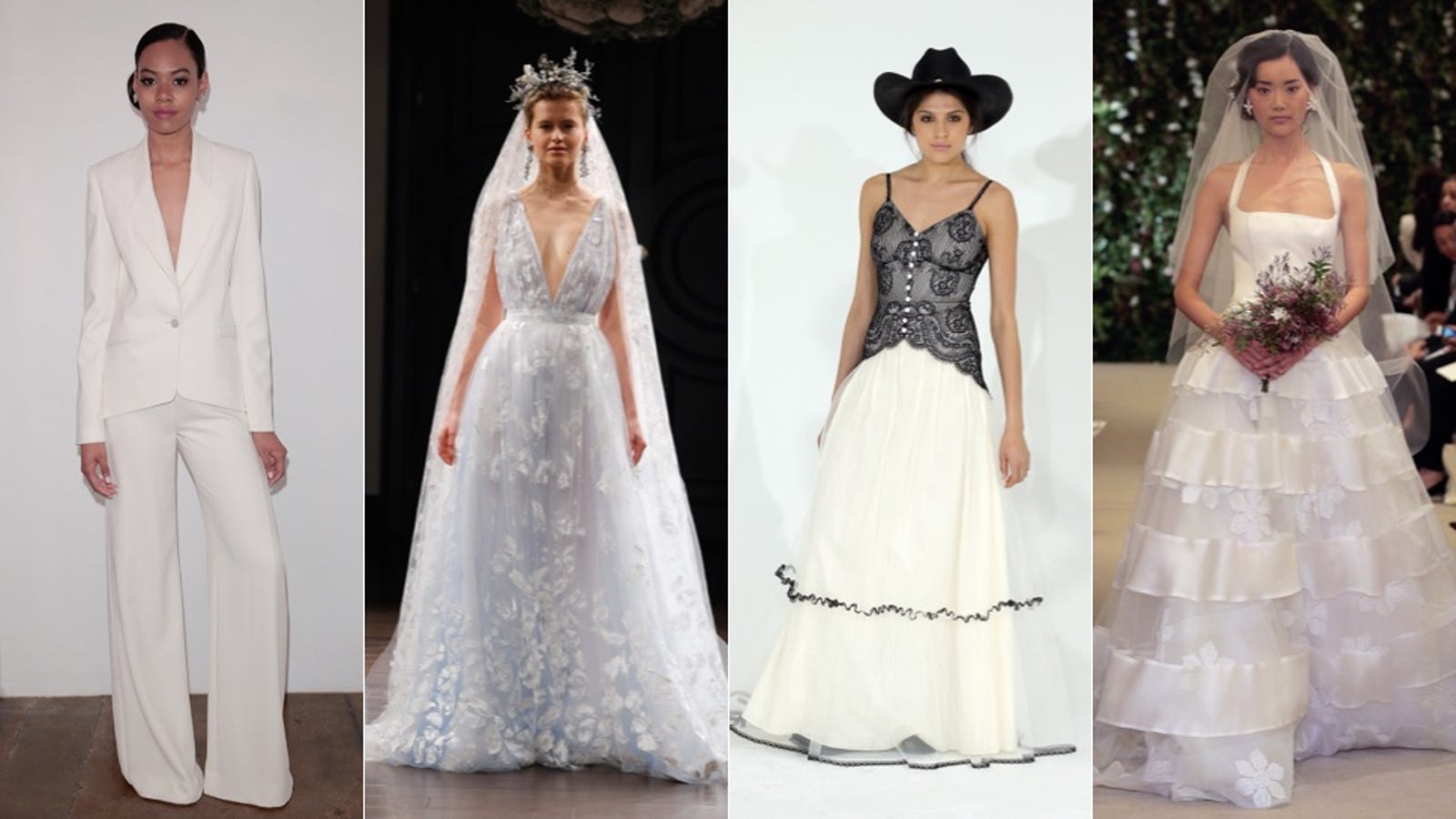 what does a bride wear
