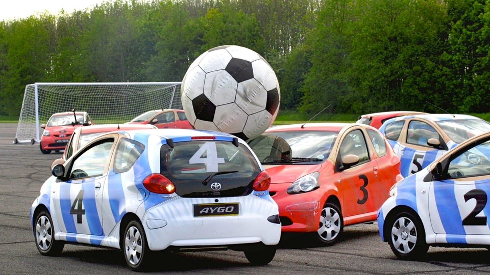 euro match ball car