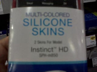 Illustration for article titled Samsung Instinct HD to Launch Soon, Accessories Show Up at Best Buy