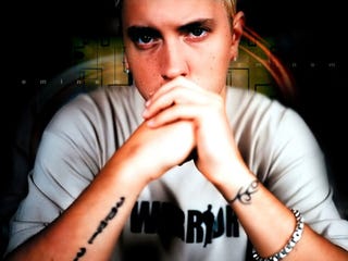 Illustration for article titled Eminem on DJ Hero Renegade: "The S—t is Dope"