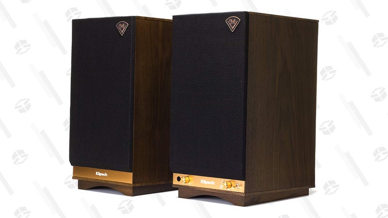 Klipsch The Sixes Powered Monitor Pair (Black or Walnut) | $498 | Amazon | Promo code KINJAMVT