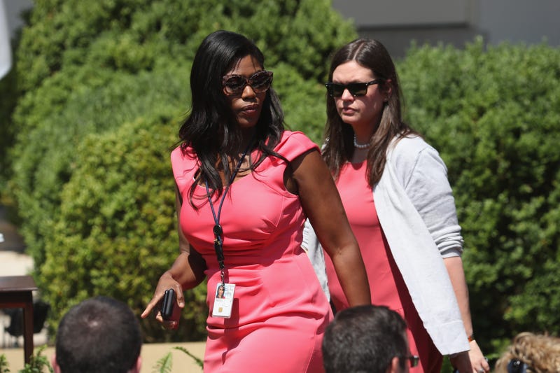 Omarosa Manigault-Newman, left (Mark Wilson/Getty Images)