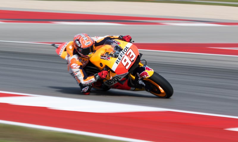 Marc Márquez, the unofficial king of COTA so far. Photo credit: Kurt Bradley