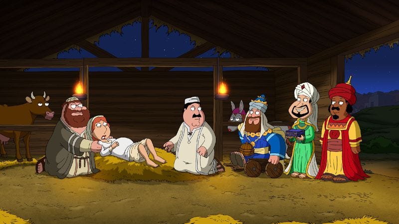 Illustration for article titled You didn’t have anything going on tonight, right? Good, ’cuz Fox has new Family Guy and American Dad episodes