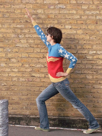 Illustration for article titled Project Of The Day: Knit Your Own Wonder Woman Sweater