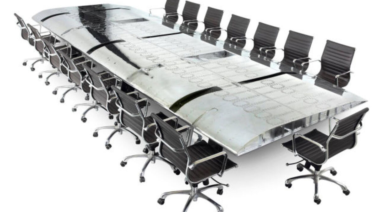 13 Designs That Bring Reclaimed Airplane Parts Into Your Home