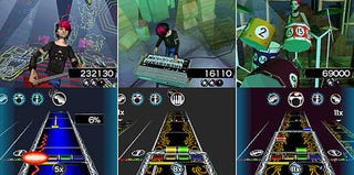 Illustration for article titled Rock Band 3 DS: It's Like Rock Band Meets Tapper