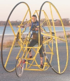 Illustration for article titled Hyperbike: NASA Likes, But We're Not Riding the Hideous Bastard